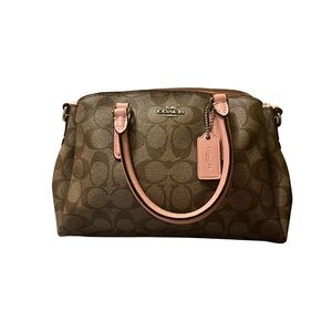 Coach Brown and Pink Bag